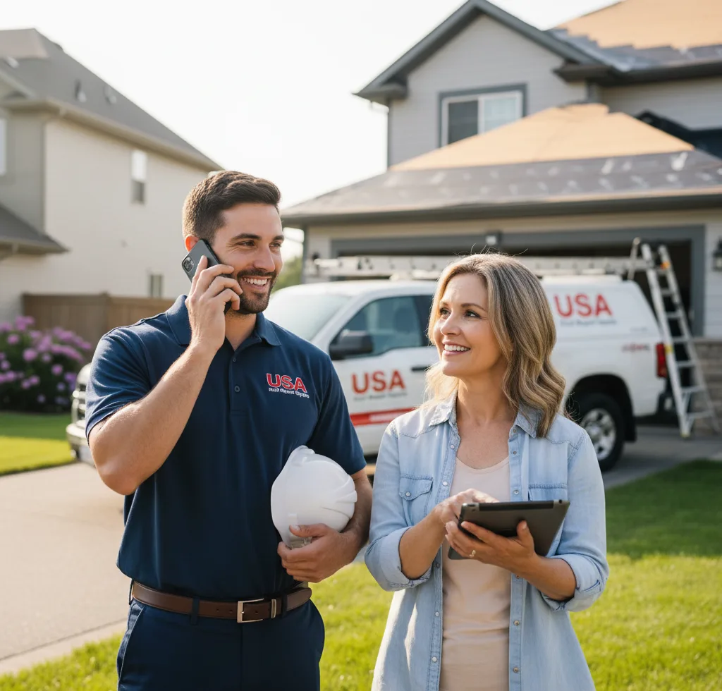 USA Roof Repair Experts customer support in Battle Creek